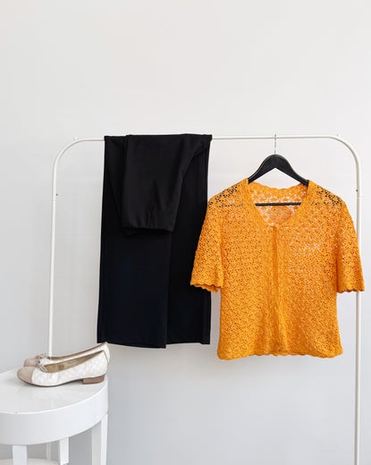 Second hand - Virkattu paita koko S